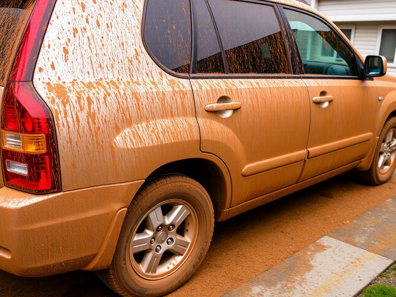 Professional pressure washing transformation — before